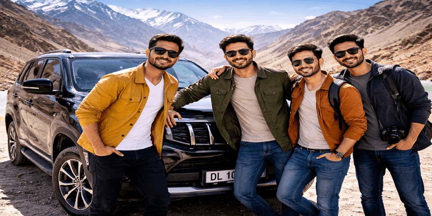 Scorpio N Car Rental Dwarka Delhi