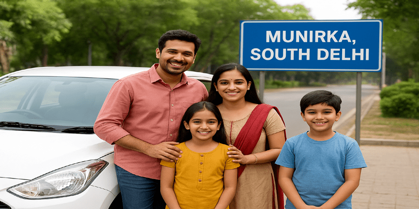 Car Rental in Munirka, South Delhi