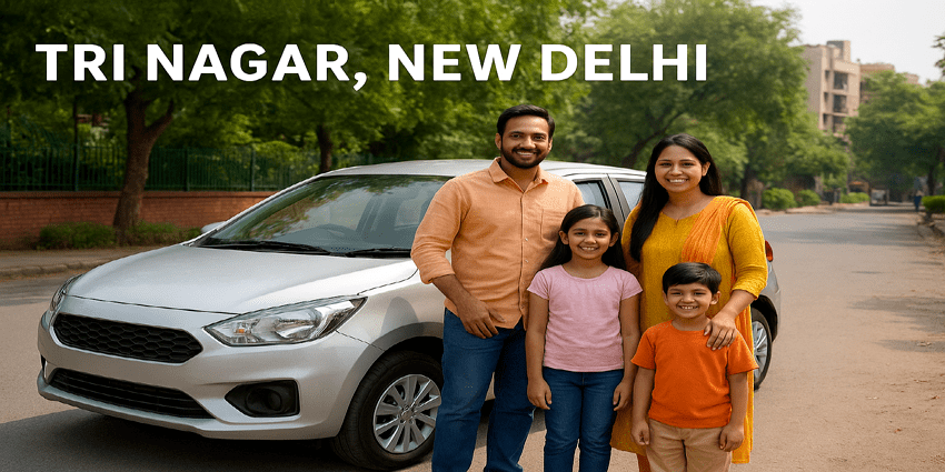 Car Rental in Tri Nagar, New Delhi