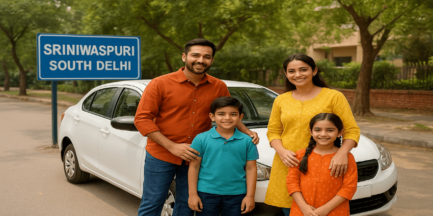 Car Rental in Sriniwaspuri - South Delhi