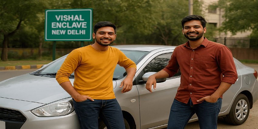 Car Rental in Vishal Enclave, New Delhi