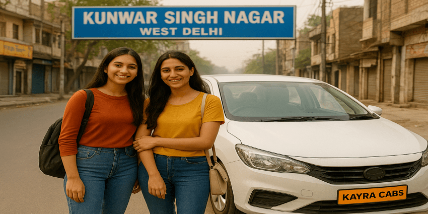 Car Rental in Kunwar Singh Nagar, West Delhi