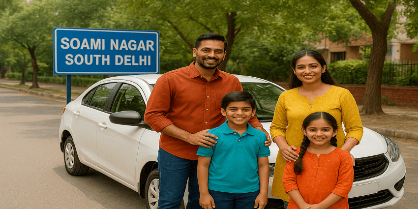Car Rental in Soami Nagar - South Delhi