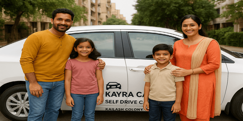 Hire Self Drive Car Rental in Kailash Colony with Kayra Cabs