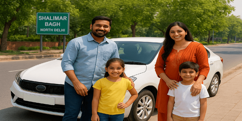 Car Rental in Shalimar Bagh, North Delhi