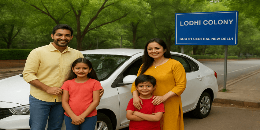 Car Rental in Lodhi Colony, South Central New Delhi