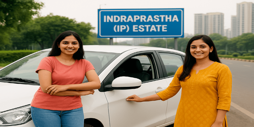 Car Rental in Indraprastha (IP) Estate, Delhi