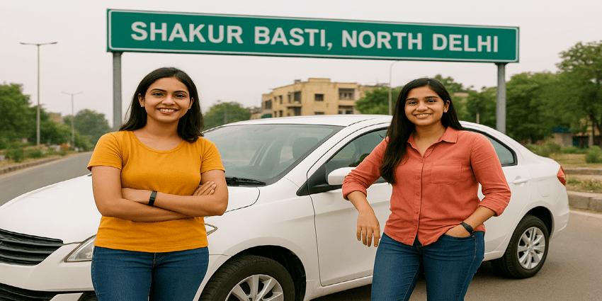 Car Rental in Shakur Basti, North Delhi