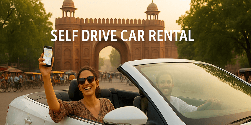 Exploring Delhi's Heart: Self Drive Car Rental with Kayra Cabs in Hauz Qazi