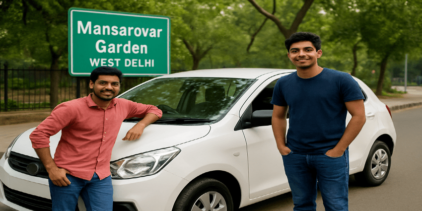 Car Rental in Mansarover Garden - West Delhi