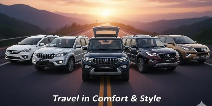 Self Drive 7 Seater Car Rental Delhi
