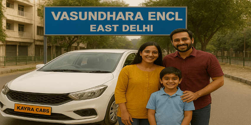 Car Rental in Vasundhara Enclave - East Delhi
