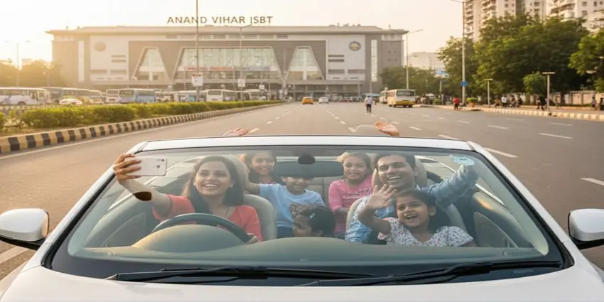 Family Fun, Delhi Style: Your Seamless Adventure from Anand Vihar with Kayra Cabs