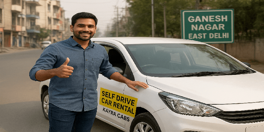 Car Rental in Ganesh Nagar, East Delhi
