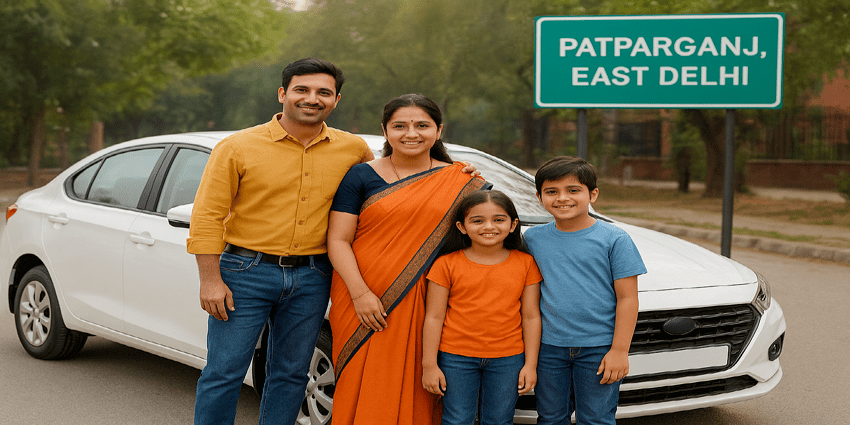 Car Rental in Patparganj, East Delhi