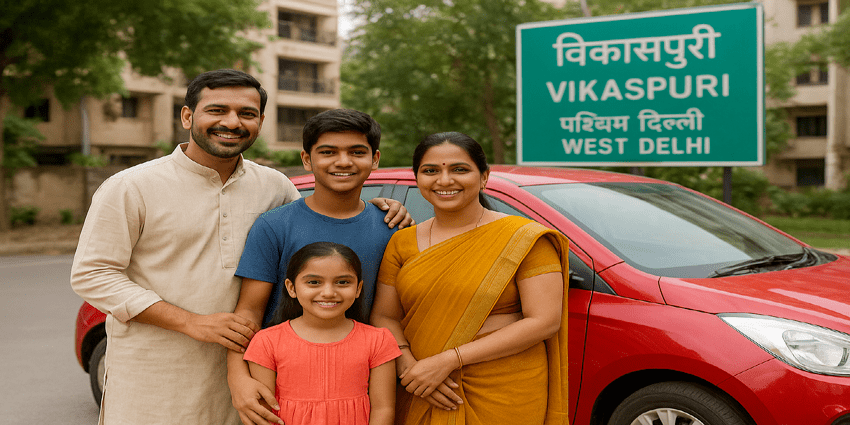 Car Rental in Vikaspuri, West Delhi