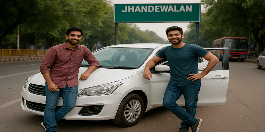 Car Rental in Jhandewalan, Delhi