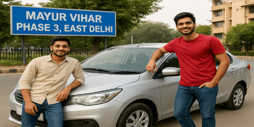 Car Rental in Mayur Vihar Phase 3, East Delhi